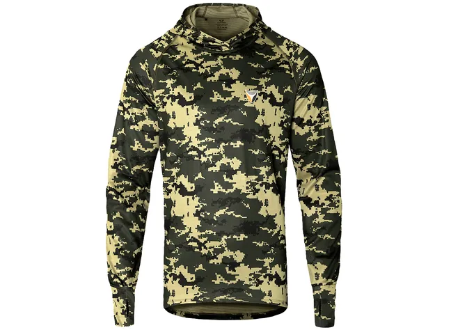 Кофта Camotec Long sleeve Hood Woodland Фото 1